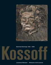 Cover of: Leon Kossoff by Leon Kossoff, Poul Erik Tøjner, Poul Erik Tøjner, Leon Kossoff