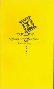 Cover of: Read Me: Software Art & Cultures