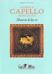 Cover of: Gabriele Capello (Moncalvo): Ebanista Di Due Re