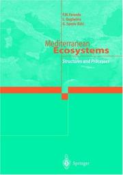 Cover of: Mediterranean Ecosystems: Structures and Processes