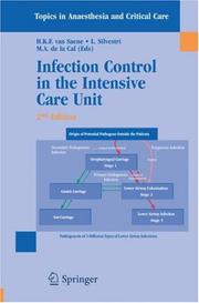 Infection control in the intensive care unit by H. K. F. Van Saene