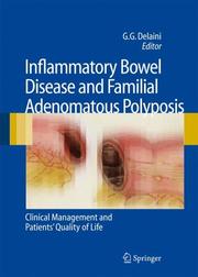 Cover of: Inflammatory Bowel Disease and Familial Adenomatous Polyposis | 