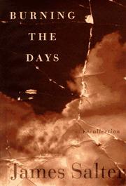 Cover of: Burning the days: recollection