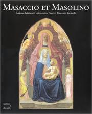 Cover of: Masaccio et Masolino by A. Baldinotti