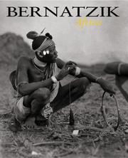 Cover of: Bernatzik: Africa (Imago Mundi series)