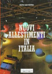 Cover of: Nuovi allestimenti in Italia by [a cura di] Silvio San Pietro.
