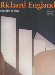Cover of: Richard England: the spirit of place