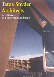 Cover of: Tate & Snyders Architects