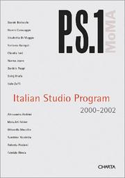 Cover of: P.S.1: Italian Studio Program 2000-2002