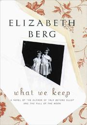 Cover of: What  we keep