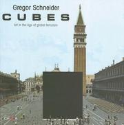 Cover of: Gregor Schneider: Cubes. Art in the Age of Global Terrorism