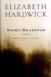 Cover of: Sight-readings: American fictions