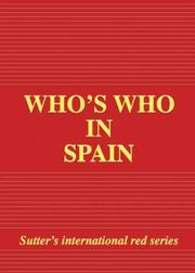 Cover of: Who's Who in Spain 2005 Edition (Who's Who red series) by Giancarlo Colombo