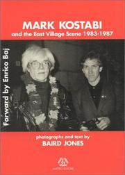 Cover of: Mark Kostabi and the East Village scene, 1983-1987 by Baird Jones