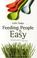 Cover of: Feeding People is Easy