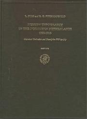 Cover of: Hebrew Typography in the Northern Netherlands 1585-1815 by Lajb Fuks, R. G. Fuks-Mansfeld, Lajb Fuks, R. G. Fuks-Mansfeld