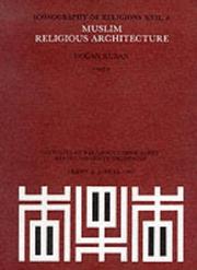 Cover of: Muslim Religious Architecture by Dogan Kuban
