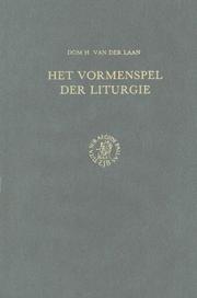 Cover of: Het Vormenspel Der Liturgie