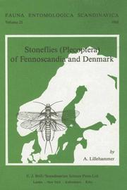 Cover of: Stoneflies (Plecoptera) of Fennoscandia and Denmark by Albert Lillehammer
