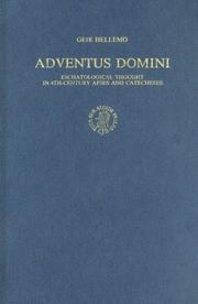 Cover of: Adventus Domini by Geir Hellemo