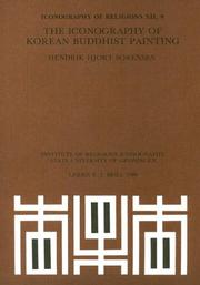 Cover of: The iconography of Korean Buddhist painting by Henrik Hjort Sorensen