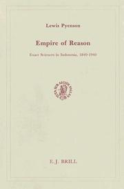 Cover of: Empire of reason: exact sciences in Indonesia, 1840-1940