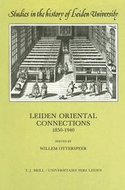 Cover of: Leiden Oriental connections, 1850-1940 by edited by Willem Otterspeer.