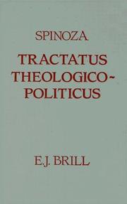 Cover of: Tractatus theologico-politicus by Benedictus de Spinoza