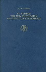 Cover of: St. Symeon the New Theologian and spiritual fatherhood
