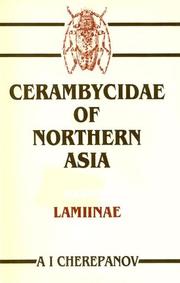 Cover of: Cerambycidae of Northern Asia by A. I. Cherepanov