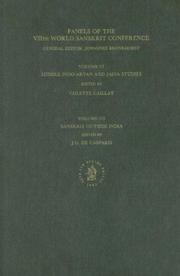 Cover of: Middle Indo-Aryan and Jaina studies