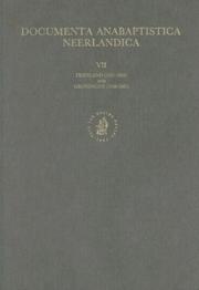 Cover of: Friesland (1551-1601) and Groningen (1538-1601) by Albert Fredrik Mellink, S. Zijlstra