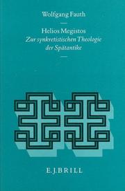 Cover of: Helios megistos: zur synkretistischen Theologie der Spätantike