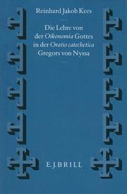 Cover of: Die Lehre von der Oikonomia Gottes in der Oratio catechetica Gregors von Nyssa