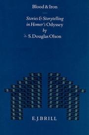 Cover of: Blood and iron: stories and storytelling in Homer's Odyssey