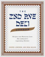 Cover of: The Second Avenue Deli Cookbook | Sharon Lebewohl