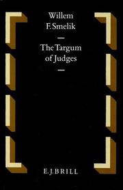 Cover of: Targum of Judges