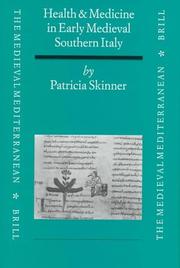 Cover of: Health and medicine in early medieval southern Italy by Patricia Skinner