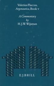 Cover of: Valerius Flaccus, Argonautica, Book V: a commentary