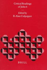 Critical readings of John 6 by R. Alan Culpepper