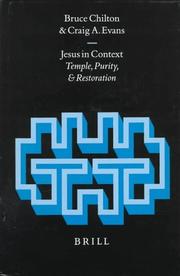 Cover of: Jesus in context by Bruce Chilton, Bruce Chilton