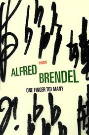 One finger too many by Alfred Brendel