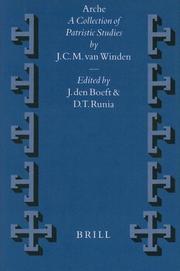 Arché by J. C. M. van Winden