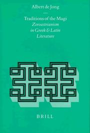 Cover of: Traditions of the Magi: Zoroastrianism in Greek and Latin literature