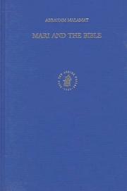 Mari and the Bible by Abraham Malamat