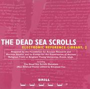 Cover of: Dead Sea Scrolls: Electronic Reference Library, 2 by Emanuel Tov