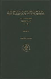 Cover of: Bilingual Concordance to the Targum of the Prophets by Thomas Finley