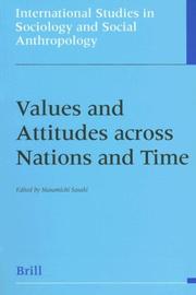 Values and attitudes across nations and time