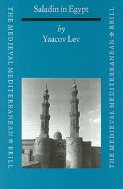 Cover of: Saladin in Egypt (Medieval Mediterranean)