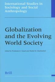 Cover of: Globalization and the evolving world society